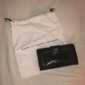 Marc Jacobs Black Leather Wallet